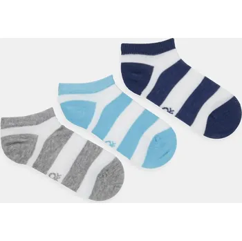 Pánské ponožky Ponožky United Colors of Benetton 3-pack tmavomodrá barva, 6AO507044 6AO507044.G.Seasonal 59X, vel. 39/41