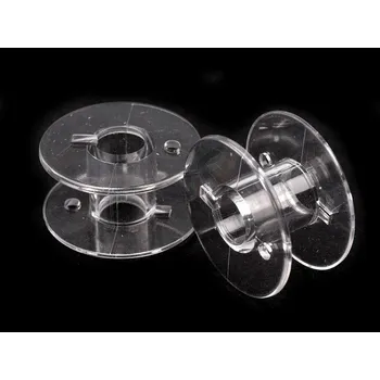 Příslušenství k šicímu stroji Cívka k šicímu stroji Lucznik, malé, transparent