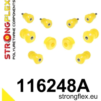 Silentblok nápravy 116248A: Strongflex Sada silentbloků předního zavěšení varianta SPORT 27mm