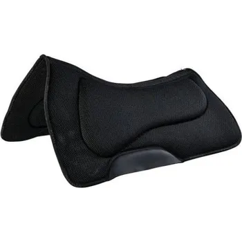 Vybavení pro koně Westernová podsedlová deka ACAVALLO CW-3DS Memory Foam 3D Spacer black
