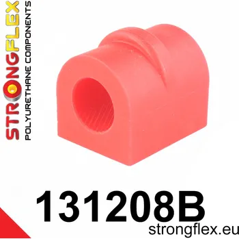 Silentblok nápravy 131208B: Strongflex Silentblok předního stabilizátoru 18mm