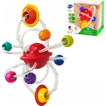 Lehký senzorický měkký silikonový kousátko pro miminko chrastítko