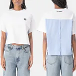 Dámské triko Karl Lagerfeld - Velikost XS, Barva Bílá 56259 A1W17135