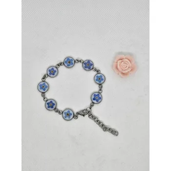 Náramek Náramek s pomněnkami