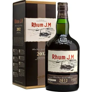 Rum J.M Rhum Millesime 2012 42,3% 0,7l (karton)