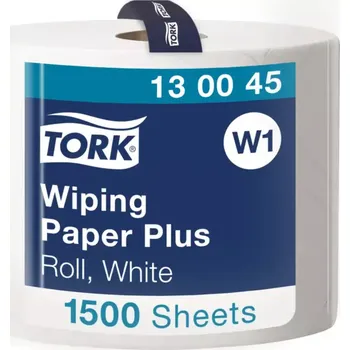 Papírový ručník Tork W1 utěrka Plus celulóza+recykl bílá 2 vrstvá 510 m