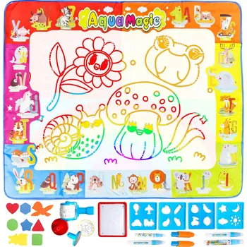 kreativní sada PODLOŽKA PODLOŽKA NA MALOVÁNÍ A KRESLENÍ 120x90 S VÝUKOU ANGLIČTINY SADA XXXL