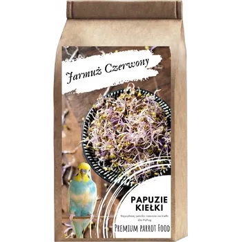 Pro ptáka Premium Parrot Food | Kadeřávek Červená | semínka na klíčky | pro papoušky 50 g