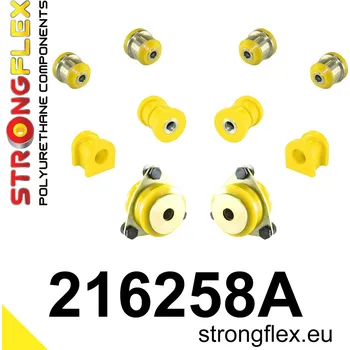 Silentblok nápravy 216258A: Strongflex Sada silentbloků předního zavěšení varianta SPORT 27mm