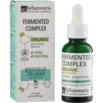 Pleťové sérum laSaponaria Pleťové sérum - Fermentovaný komplex BIO (30 ml) - pro pružnější pleť