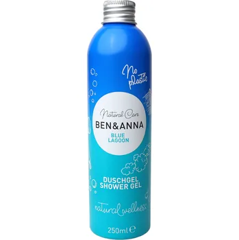 Koupelová pěna Ben & Anna Sprchový gel - Blue Lagoon (250 ml) - povzbuzující vůně oceánu