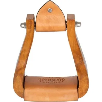 Westernové třmeny POOLS Wood YS Wide