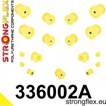 Silentblok nápravy 336002A: Strongflex Sada silentbloků předního zavěšení varianta SPORT 28mm