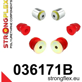Silentblok nápravy 036171B: Strongflex Sada silentbloků předního zavěšení 23mm