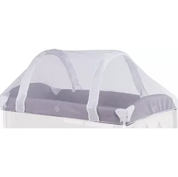 Dětská postýlka Akuku Moskytiéra bílá