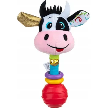 Senzorické chrastítko pro miminka Kráva Clara 0 m+, Dumel Balibazoo