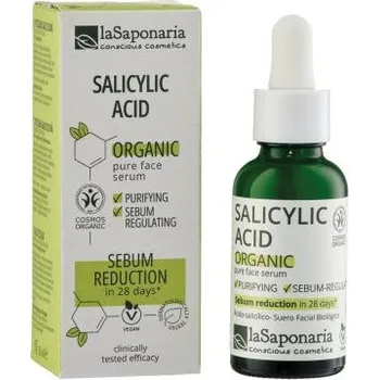 Pleťové sérum laSaponaria Pleťové sérum - Kyselina salicylová BIO (30 ml) - pro pleť se sklony k akné