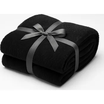 Prostěradlo Deka Restilo z mikrovlákna 70 cm x 150 cm černá