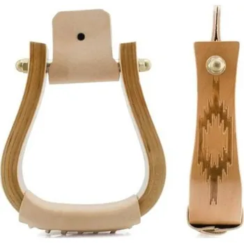 Westernové třmeny POOLS Wood Navajo