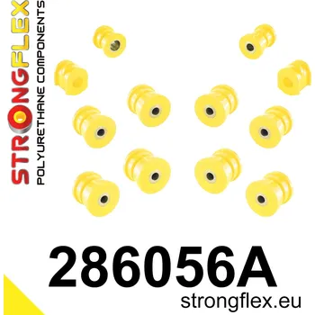 Silentblok nápravy 286056A: Strongflex Sada silentbloků zadního zavěšení varianta SPORT 14mm