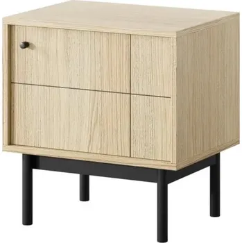 Noční stolek Noční stolek S54 dub linea Japandi