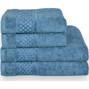 Ručník Bavlněný ručník a osuška, NEFRIT modrá