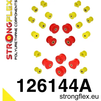 Silentblok nápravy 126144A: Strongflex Kompletní sada silentbloků pro zavěšení varianta SPORT Custom Custom 121472 - 14mm 52mm (121467) 121506B - 70mm -