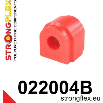 Silentblok nápravy 022004B: Strongflex Silentblok zadního stabilizátoru 17mm