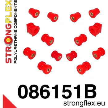 Silentblok nápravy 086151B: Strongflex Sada silentbloků zadního zavěšení AP1 27mm