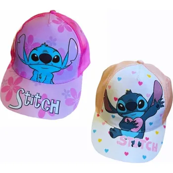 Kšiltovka SET 12 KS KŠILTOVKA LILO A STITCH, set 12 ks