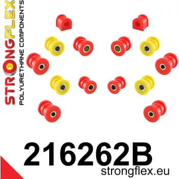 Silentblok nápravy 216262B: Strongflex Sada silentbloků zadního zavěšení 21mm 14mm