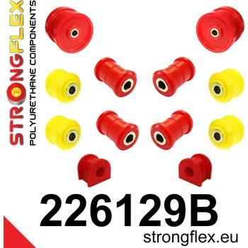 Silentblok nápravy 226129B: Strongflex Sada silentbloků zadního zavěšení 20mm