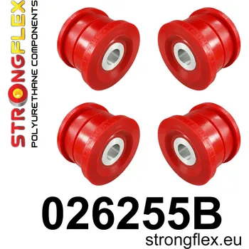 Silentblok nápravy 026255B: Strongflex Sada silentbloků zadního nosníku