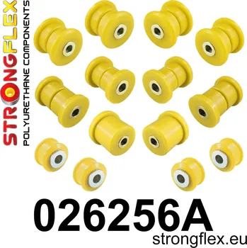 Silentblok nápravy 026256A: Strongflex Sada silentbloků předního zavěšení varianta SPORT 022015 - 60mm 022013