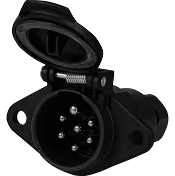 Přívěs k motorovému vozidlu SecoRüt ES021 zásuvka pro zapojení přívěsu [kabel s volným koncem - 7 pólová zásuvka typu S pro zapojení přívěsu] plast