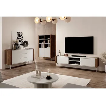 Obývací stěna Obývací sestava I warmia ořech / kašmír Wrap