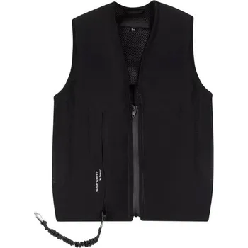 Jezdecká bezpečnostní vesta Airbagová bezpečnostní vesta SEAVER Safe Fit černá (M)