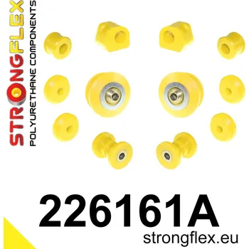 Silentblok nápravy 226161A: Strongflex Sada silentbloků předního zavěšení varianta SPORT 20mm 22mm