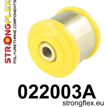 Silentblok nápravy 022003A: Strongflex Silentblok zadního spodního ramene - zadní varianta SPORT
