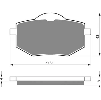 Auto-moto Brzdové destičky GOLDFREN 322 S3