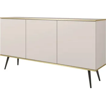 Komoda Komoda K160 béžová, černé nohy Oro