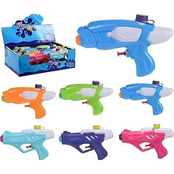 Stříkací pistole Pistole stříkací dětská 20 cm plast mix barev