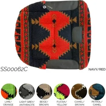 Westernová podsedlová deka BURIONI Barrel camel/brown