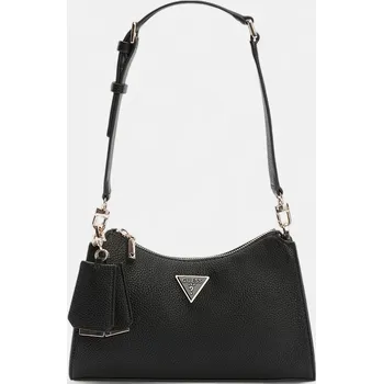 Černá kabelka Guess Cresidia top zip shoulder bag - Barva Černá, Materiál Imitace Kůže 56261 HWBG93 49180