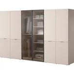 Skříň Nova 6D pískově béžová Sandbox