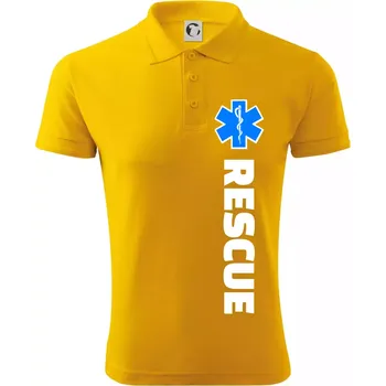 Pánská košile Rescue - pro záchranáře - Polokošile pánská Pique Polo 203 - L ( Žlutá )