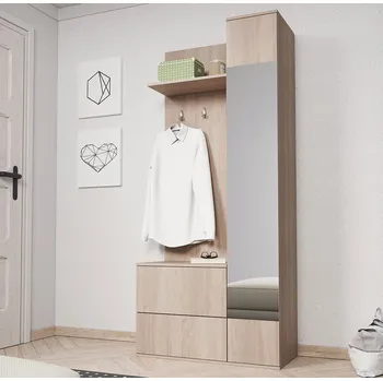 Předsíňová stěna Předsíňová sestava Green dub sonoma