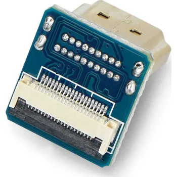 Redukce DIY adaptér HDMI - úhlový - Waveshare 14527