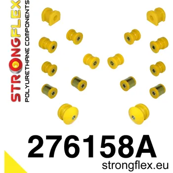 Silentblok nápravy 276158A: Strongflex Sada silentbloků zadního zavěšení varianta SPORT 24mm