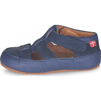 Chlapecké bačkory Obex papuče na suchý zip, modré, velikost 22